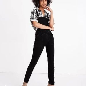 Madewell Black Overalls Size M